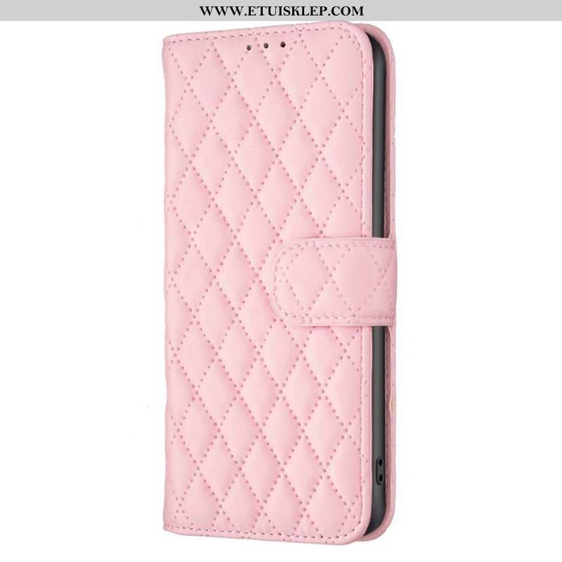 Etui Folio do Samsung Galaxy S23 5G Pikowany Binfen Kolor